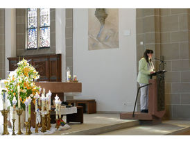 Dankgottesdienst der Kommunionkinder (© Karl-Franz Thiede)